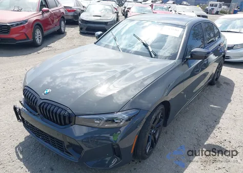 2024 BMW 3 Series 330I из США, поврежденный, VIN 3MW69FF0XR8E36560